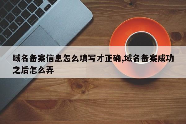 域名备案信息怎么填写才正确,域名备案成功之后怎么弄